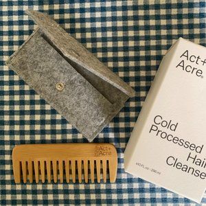 NEW Act + Acre Cold Processed Hair Cleanse and Comb